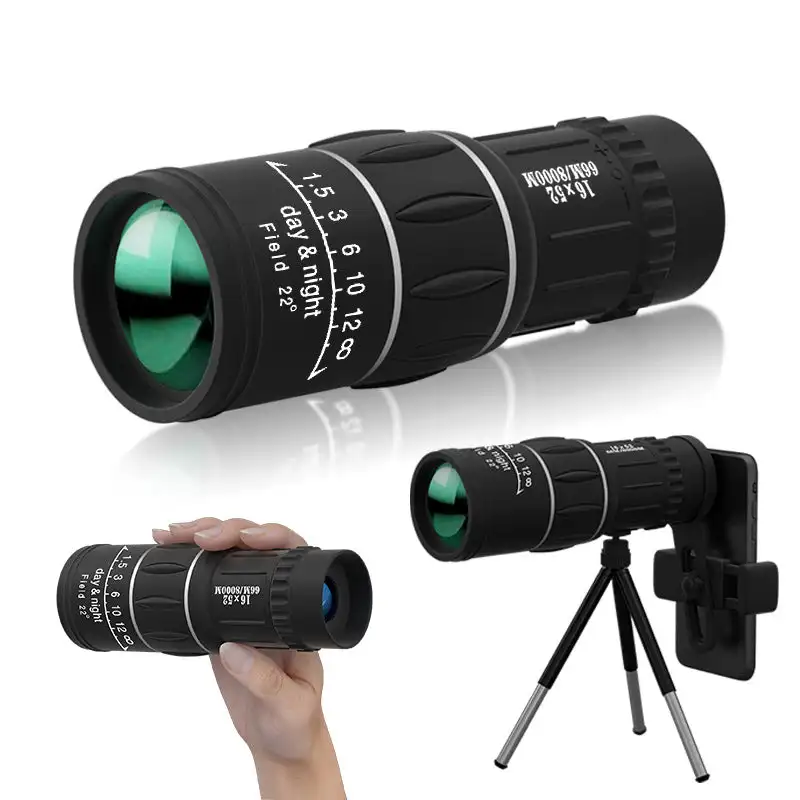 Portable monocular telescope with high magnification Tragbares monokulares Teleskop mit hoher Vergr&ouml;&szlig;erung