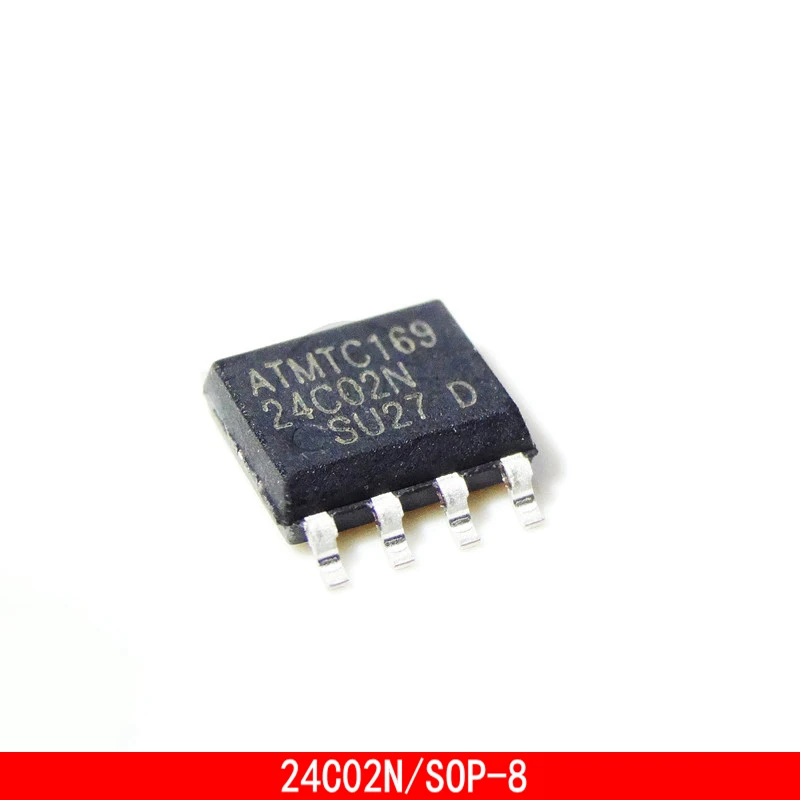 

10-50PCS 24C02 24C02N AT24C02BN-SH-T AT24C02 SOP8 Memory IC