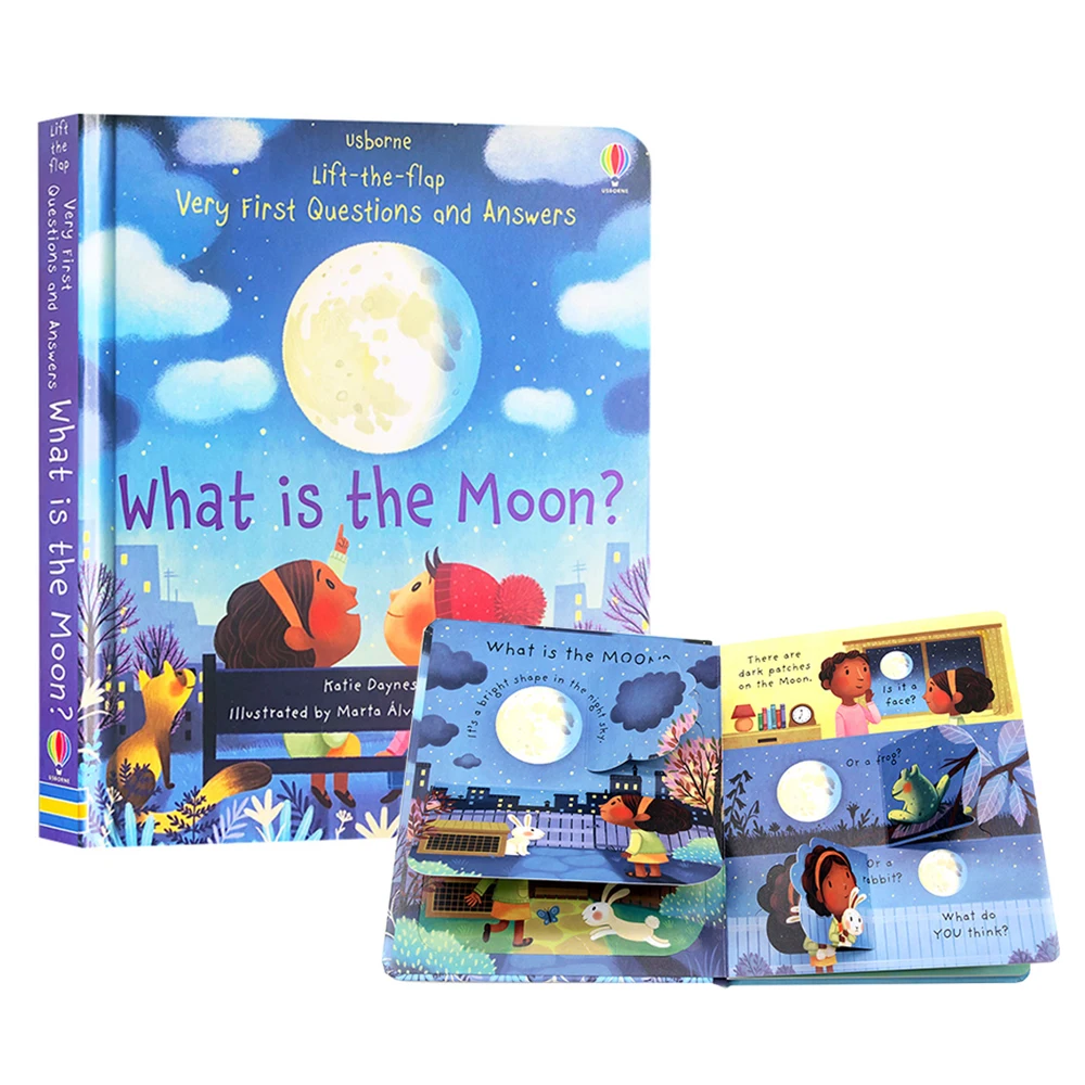 Kids Scientific Knowledge Learning Picture Books Usborne English Daily Knowledge Reading Book Early Educational Montessori 2