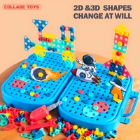 STEM Toys for Kids Design & Drill Toy Construction Games Creative Building Kits Kid Tool Set Educational Toys for Boys & Girls 1