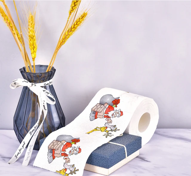 1PC Creative English Words Toilet Paper Roll Paper Towel Tenacity Durable  Funny Printed Toilet Paper Bathroom Accessories - AliExpress