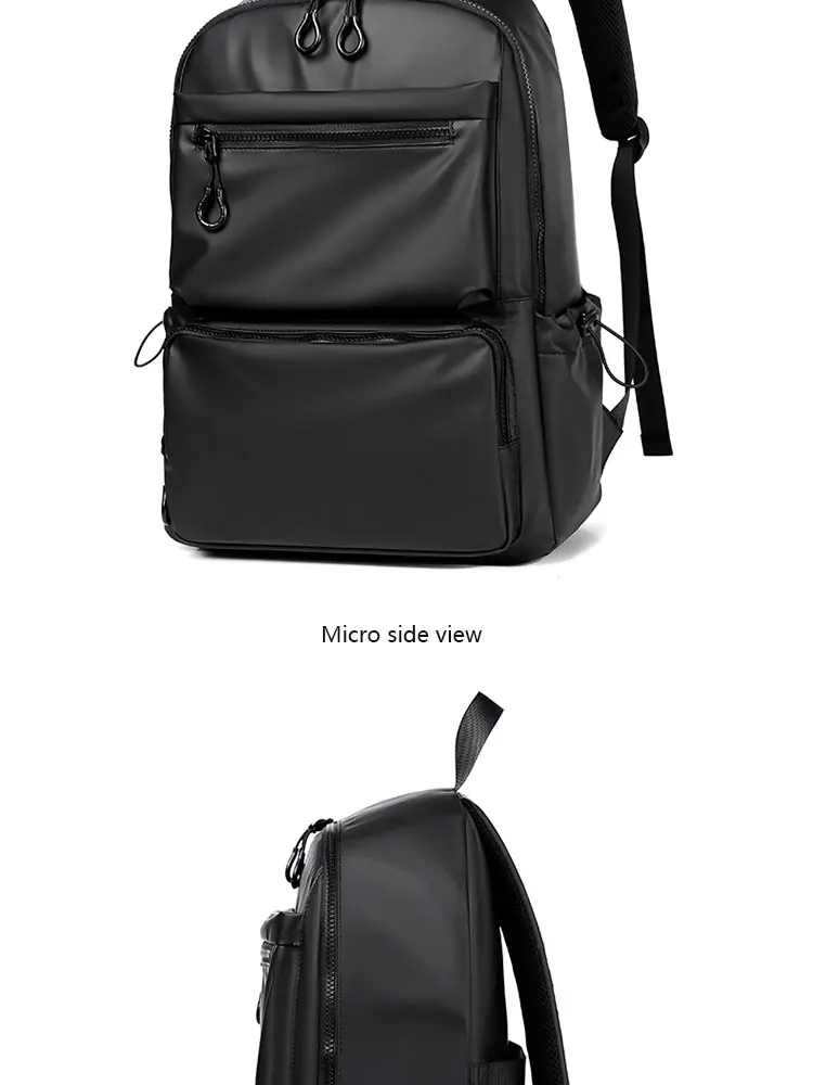 14 zoll herren rucksack reise umhängetasche freizeit computer tasche mode trend schüler schult asche – Detail 16