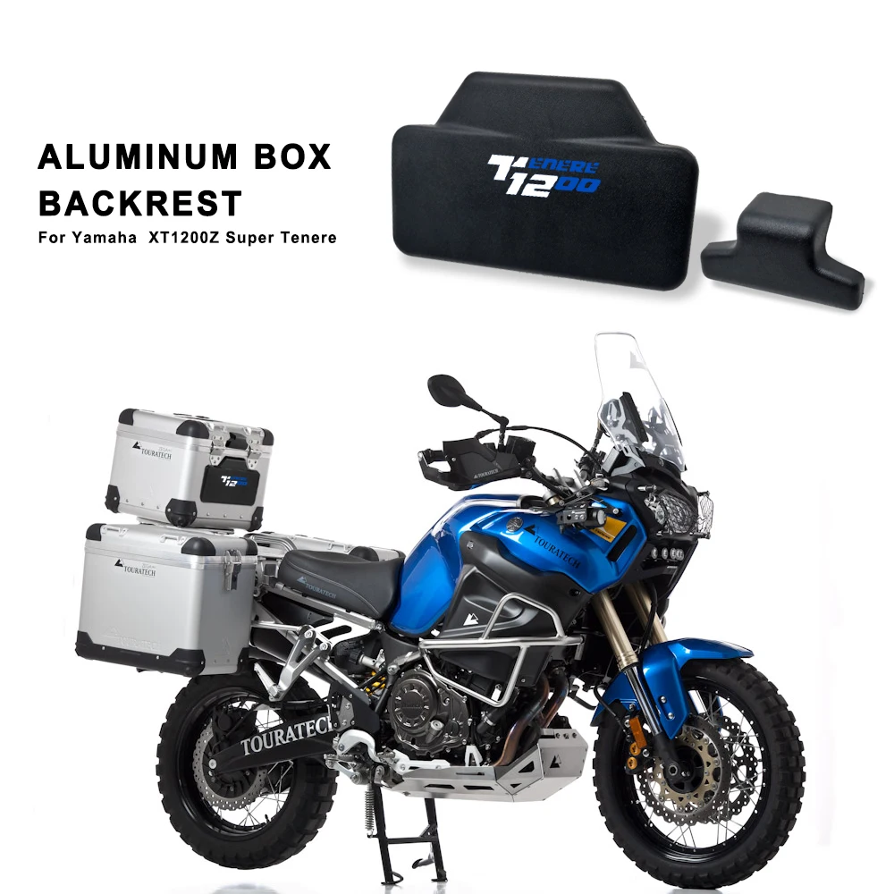 

For Yamaha XT1200Z Super Tenere Motorcycle Accessories Rear Case Cushion Passenger Backrest Lazy Back Pad set