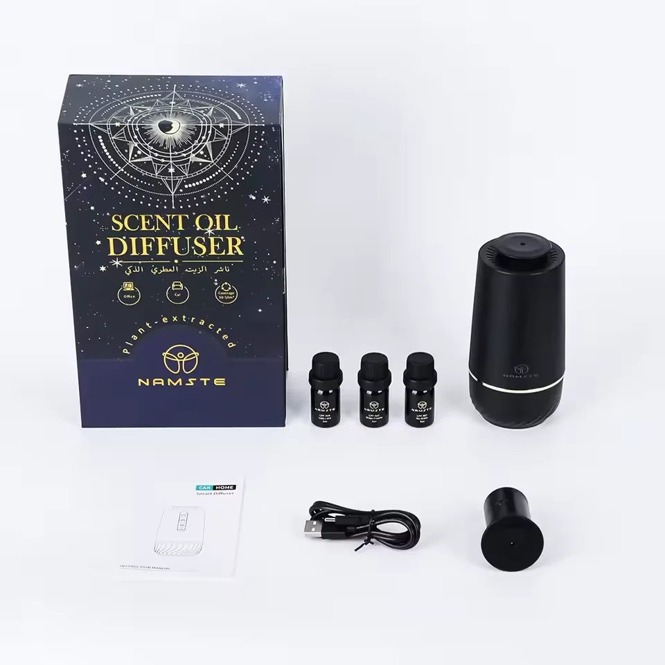 Sad Diffuser NAMSTE 2025 USB Car Diffuser Set 50m³ Air Freshener Aromatherapy ...
