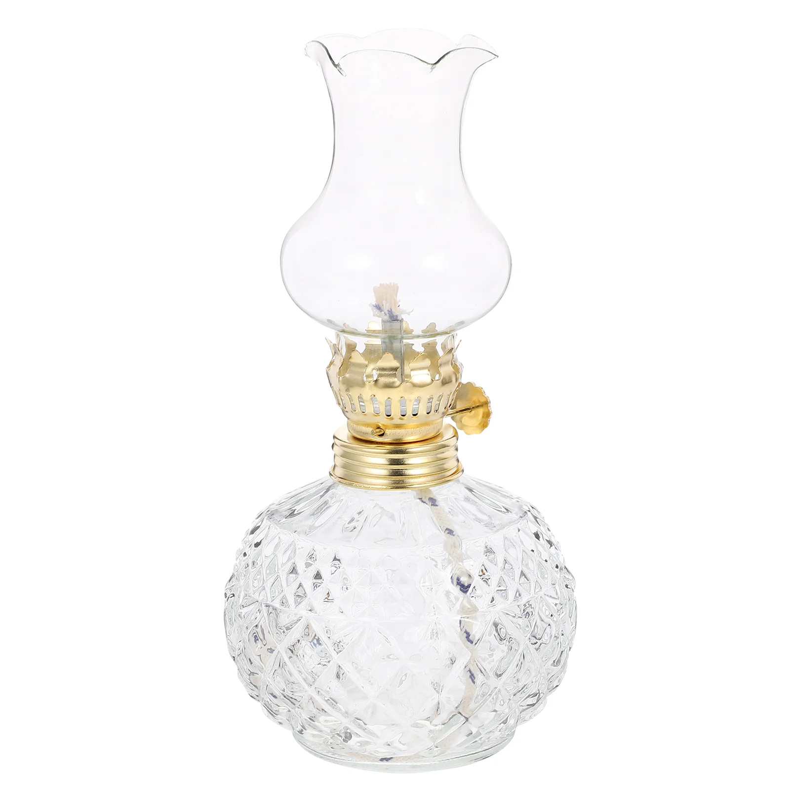 

Vintage Glass Oil Lamps lamp Oil Vintage Style Oil Lamp for Home Camping Picnic