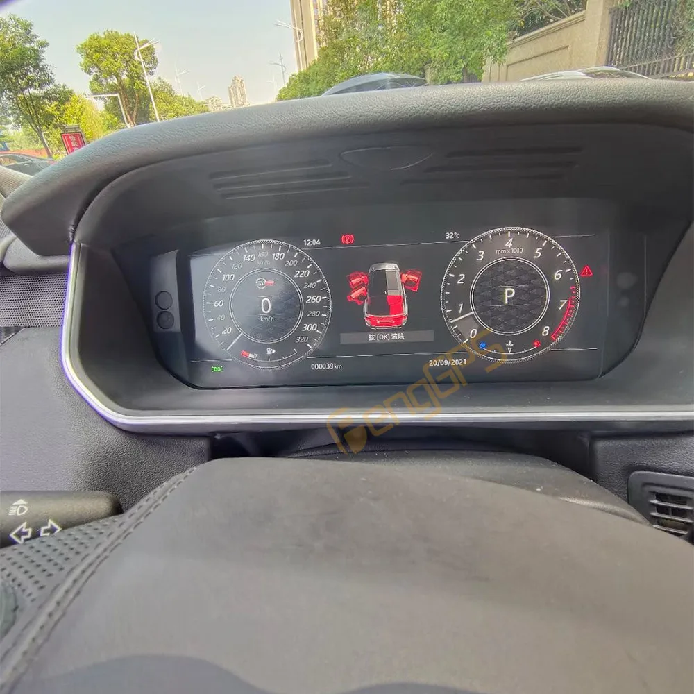 

For Land Rover Range Rover Sport 2017 Car LCD Dashboard Player Digital Cluster Instrument Panel Multifunctional Speedometer Unit