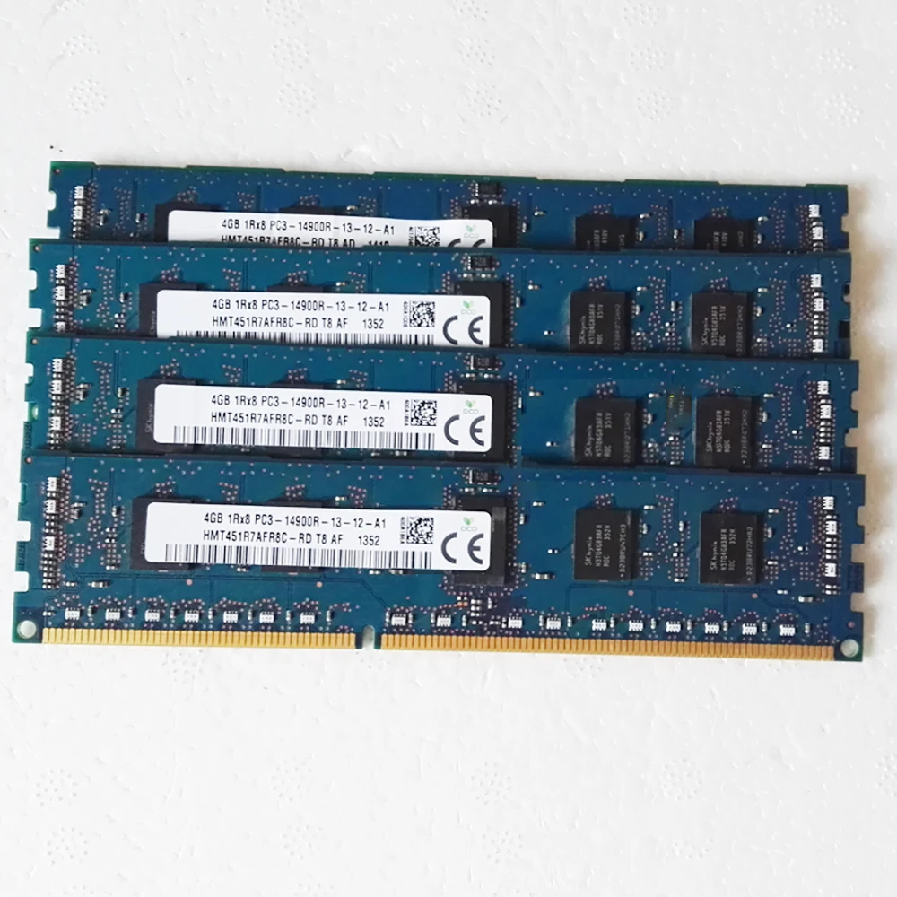 1PCS Server Memory For SK Hynix RAM 4G 4GB 1RX8 PC3-14900R DDR3 1866 REG ECC HMT451R7AFR8C-RD 5 1PCS Server Memory For SK Hynix RAM 4G 4GB 1RX8 PC3-14900R DDR3 1866 REG ECC HMT451R7AFR8C-RD - Image 3