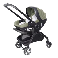 Poussette légère 3 en 1 pour nouveau-né, adaptée aux bébés de 0 à 12 mois, poussette multifonctionnelle pour Monther et enfants 5