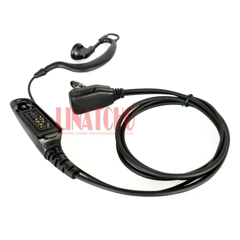 PRO5350 PRO5450 GP328 GP380 GP338 Walkie Talkie PTT Earhook Earphone