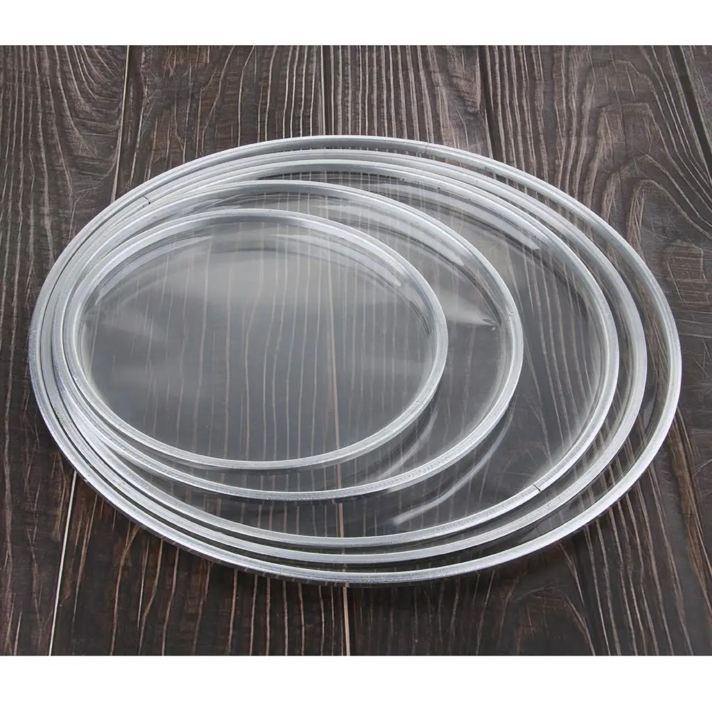 Drum Accessories Resonant Tom Drum Head Aluminum Frame