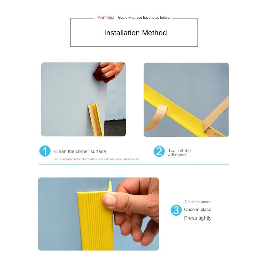 Soft Plastic Corner Protector Tape for Baby Safety