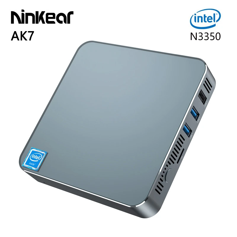 Ninkear Mini Pc Win10 Linux Intel Celeron N3350 Office Computer 4g Ram