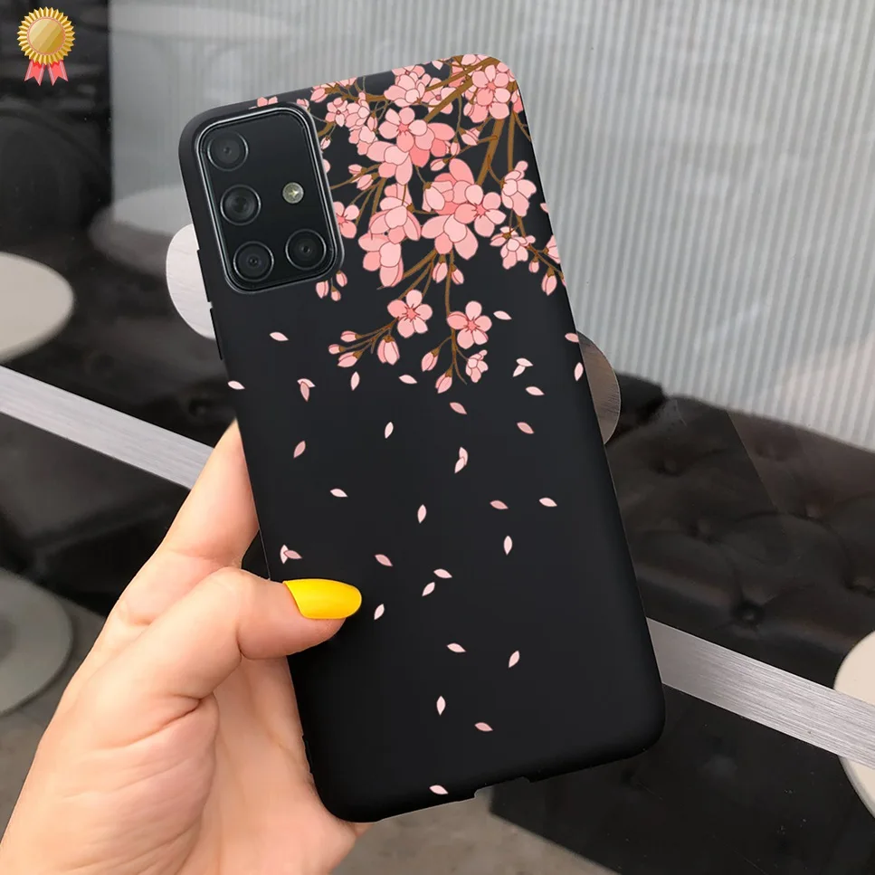 For Samsung M31 M31s M31Prime Case Cute Cartoon Cat Shockproof Silicone Cover For Samsung Galaxy M31 M31s Phone Case Back Cover