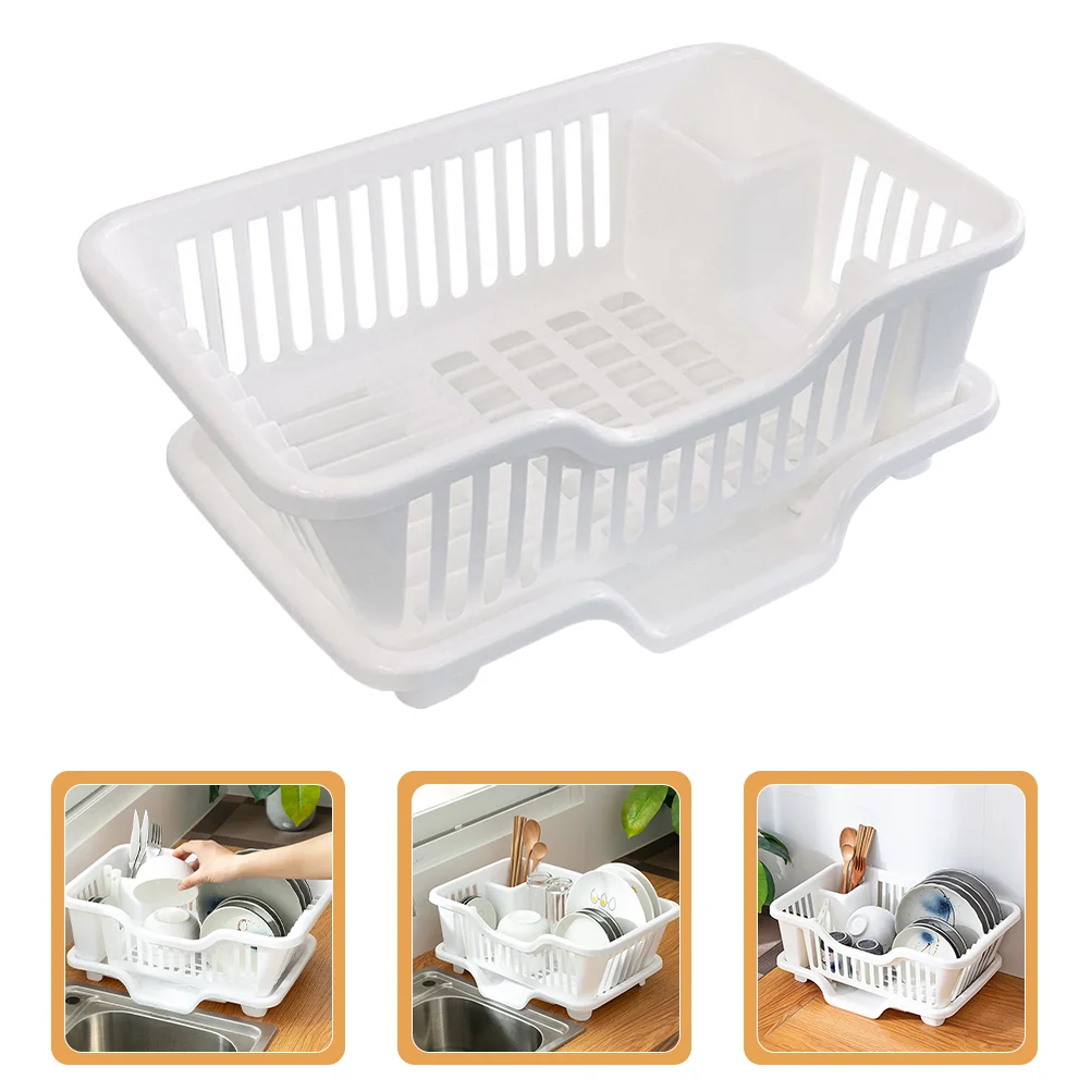 

Dish Sink Drainer Dish Drying Rack Dish Rack Plate Rack Chopstick Holder Drainer