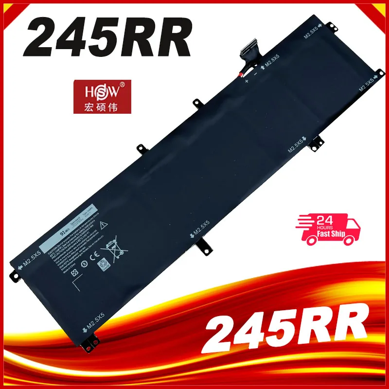Bateria para Dell Xps 15 9530 Precisão P31f M3800 245rr T0trm H76m