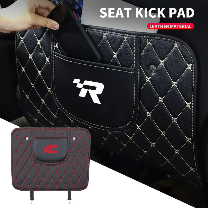 1 Pz Seggiolino Auto Anti-Kick Pad Accessori Interni Auto Per Seat Ibiza 6L 6J Leon Mk3 5F Mk2 Cupra Ateca Fr Racing Formentor