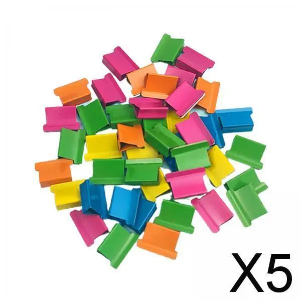 

5xmini степлер, маленький классный степлер, набор для фиксации канцелярских принадлежностей, разноцветный