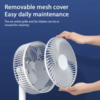 USB Small Electric Fan Home Dormitory Office Desktop High Wind Fan Portable Cooling fan Table Air circulators Fans Air Cooler 2