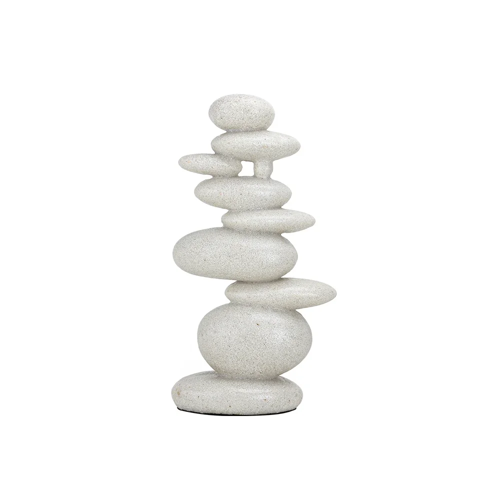 

New Arrival Artificial Crafts Modern Living Room Abstract Objects Resin Sculpture Ornament For Hotel Lobby Console Decoration