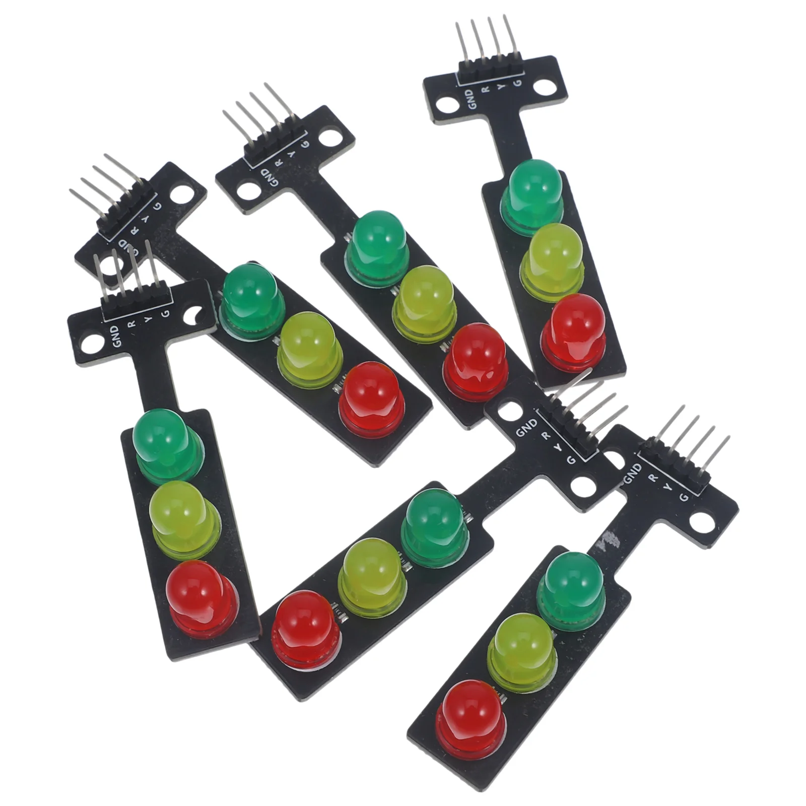 신호등 모듈 빌딩 블록 방향 지시등, 시스템 모델, PCB 제어용, 6 개