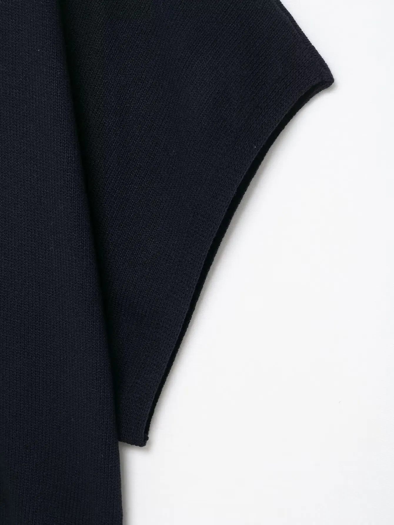 Woman's Knit Sweater Loose O-Neck Solid Color Wide Bat Sleeve Cropped Sweater Minimalist Autumn Female Pullover Sweater Top