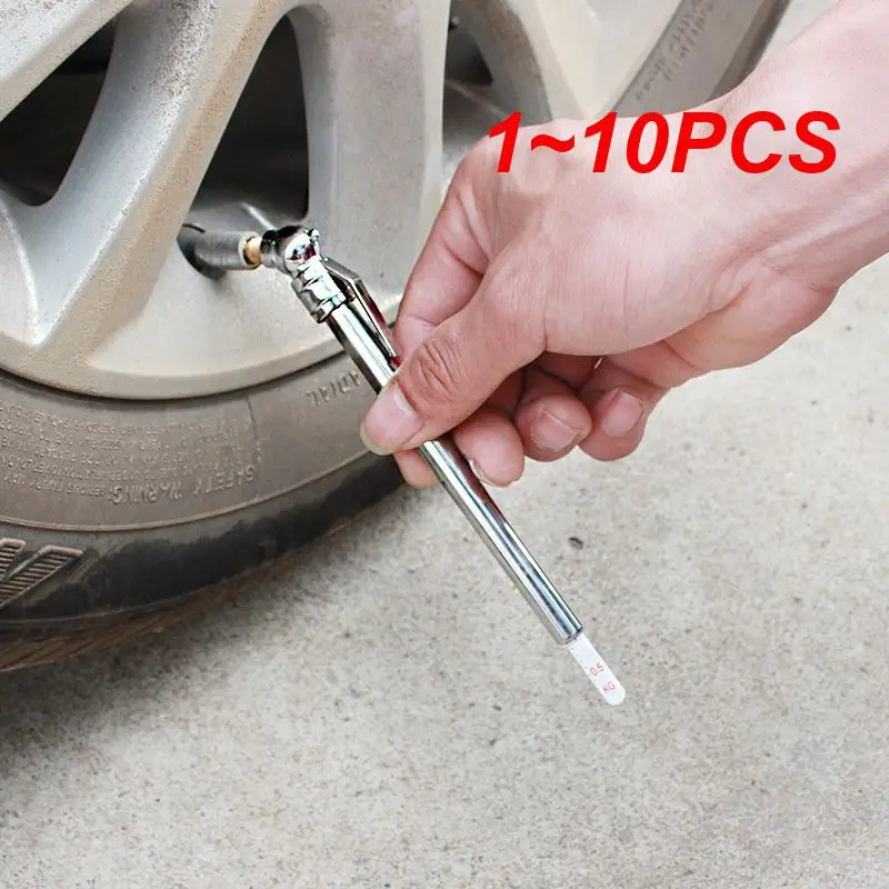

1~10PCS Car Tire Pressure Pen Reliable Fall-resistant And Wear-resistant Long Lasting Accurate Readings Easy To Use Auto Parts