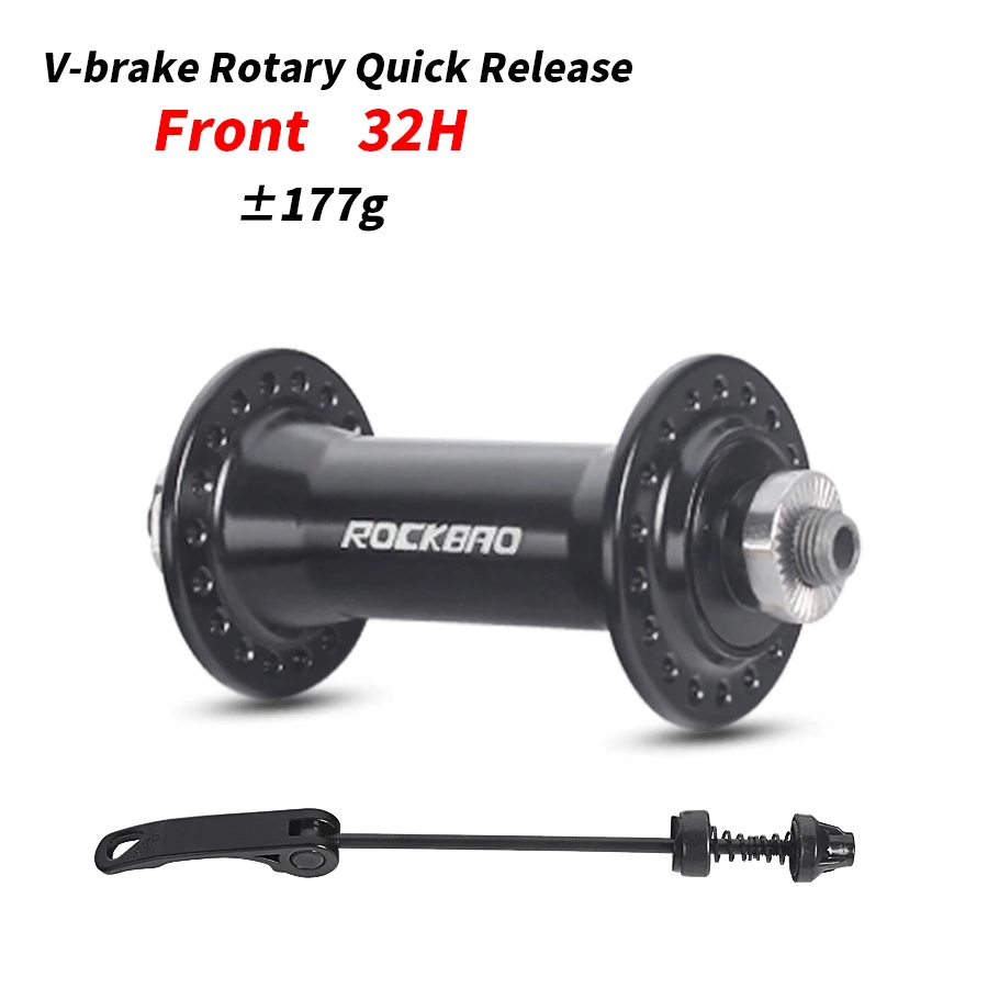 Moyeu Vélo VTT Avant/arrière – 32 Trous, Compatible Frein Disque, 8/9/10 Vitesses