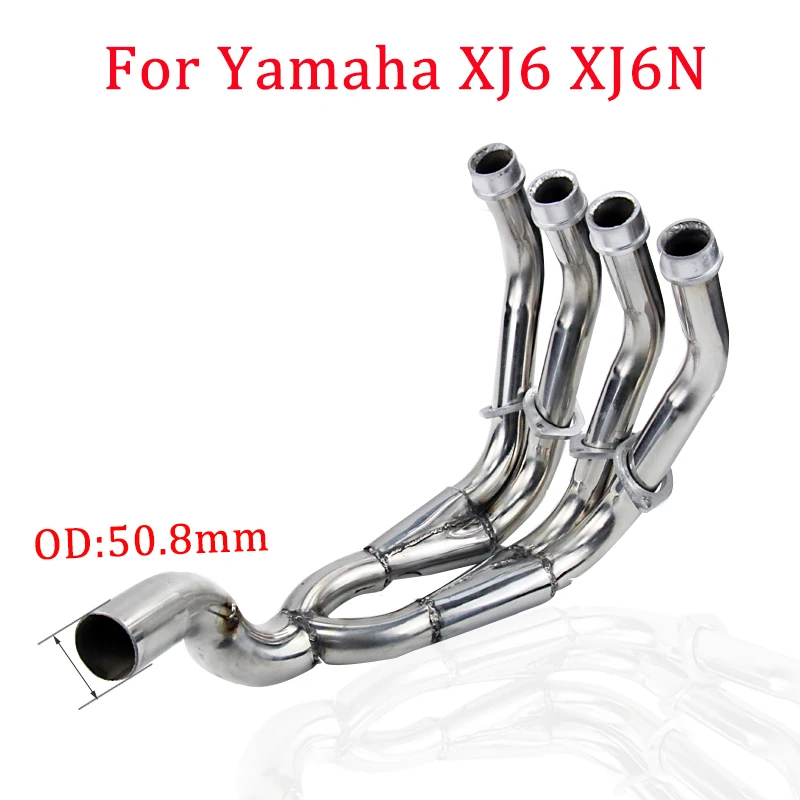 yamaha xj6 exhaust system
