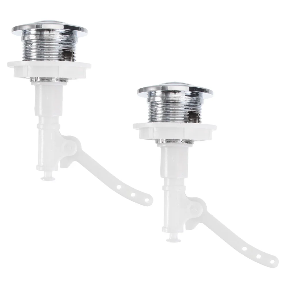 Toilet flush button Toilet Water Tank Push Buttons Sturdy Push Button Rod Closestool Tank