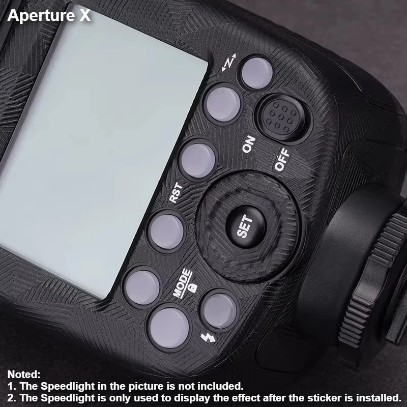 Godox V860II 플래시 스킨용 Godox V860 II 카메라 플래시용 스크래치 방지 커버 필름 프리미엄 데칼 스킨 프로텍터 스티커