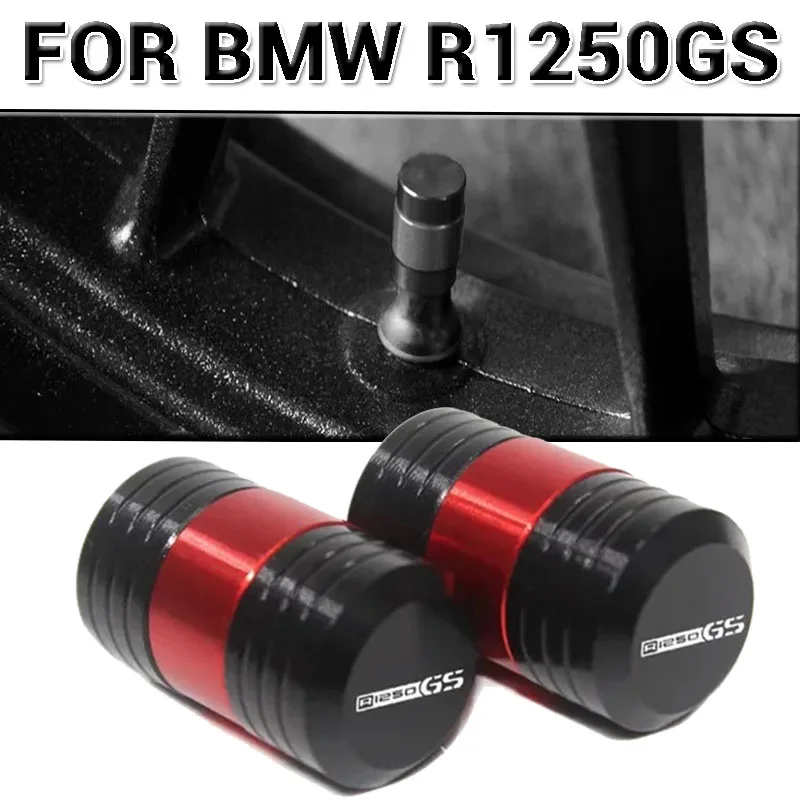

For BMW R 1250 GS R1250GS GSA LC ADV Adventure 2019 2020 Aluminium Wheel Tire Valve caps Airtight Covers