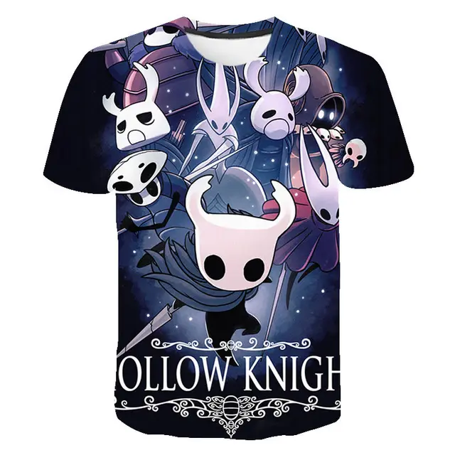 Jogos de desenhos animados Camisetas Oco 33D Cavaleiro Imprimir Camiseta  Moda Casual Crianças Das Meninas do Menino Unisex Kawaii Casual Em Torno Do  Pescoço T-shirt Tops - AliExpress