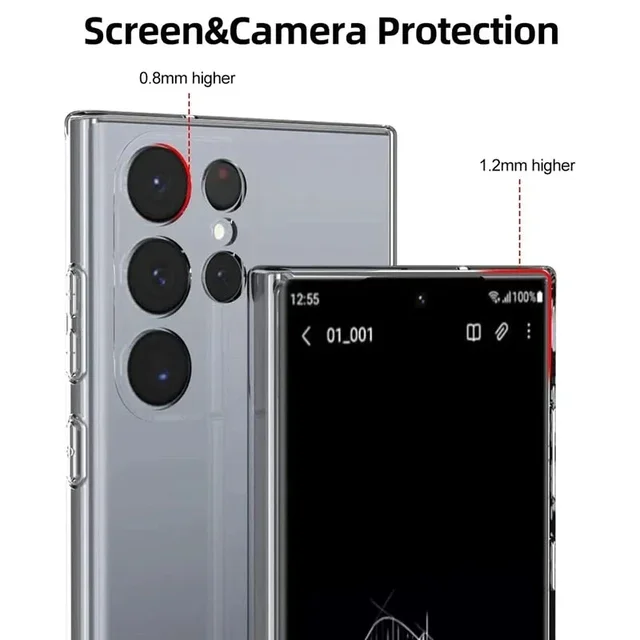 투명한 보호와 세련된 스타일의 완벽 조화: Arvin의 부드러운 실리콘 투명 휴대폰 케이스