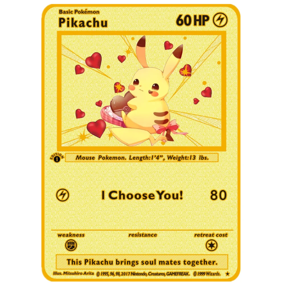 Brand New 27 Pokemon Metal English Kapikachu I Choose You GX EX Vmax Birthday Gift Collection Cards Super Game Anime Kids Toys Brand New 27 Pokemon Metal English Kapikachu I Choose You GX EX Vmax Birthday Gift Collection Cards Super Game Anime Kids Toys