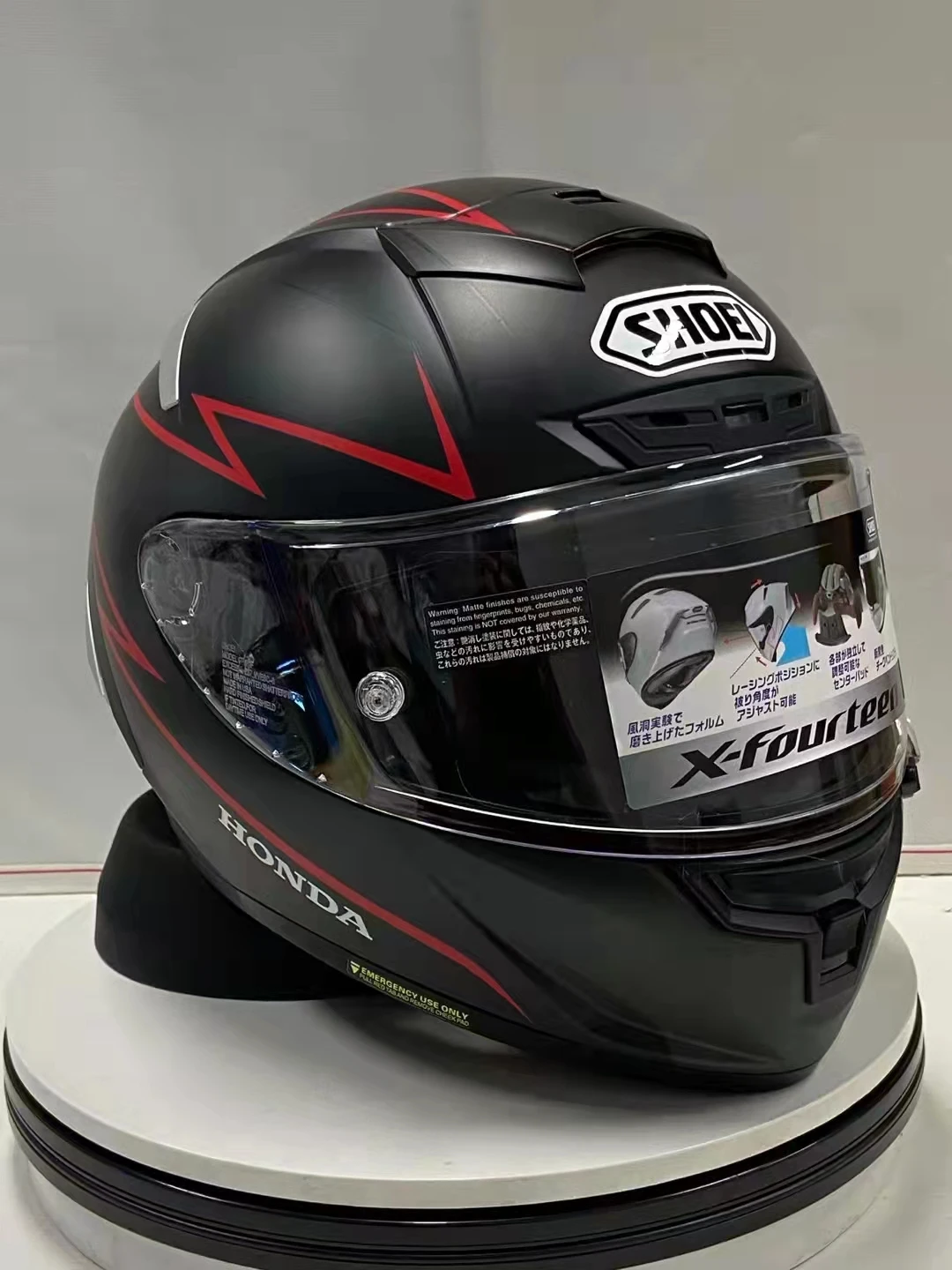 X14 X-Fourteen Helmet X-Spirit III CBR Matt Black Red Full Face Helmet  Street Racing Motorcycle Helmet Casco De Motocicleta