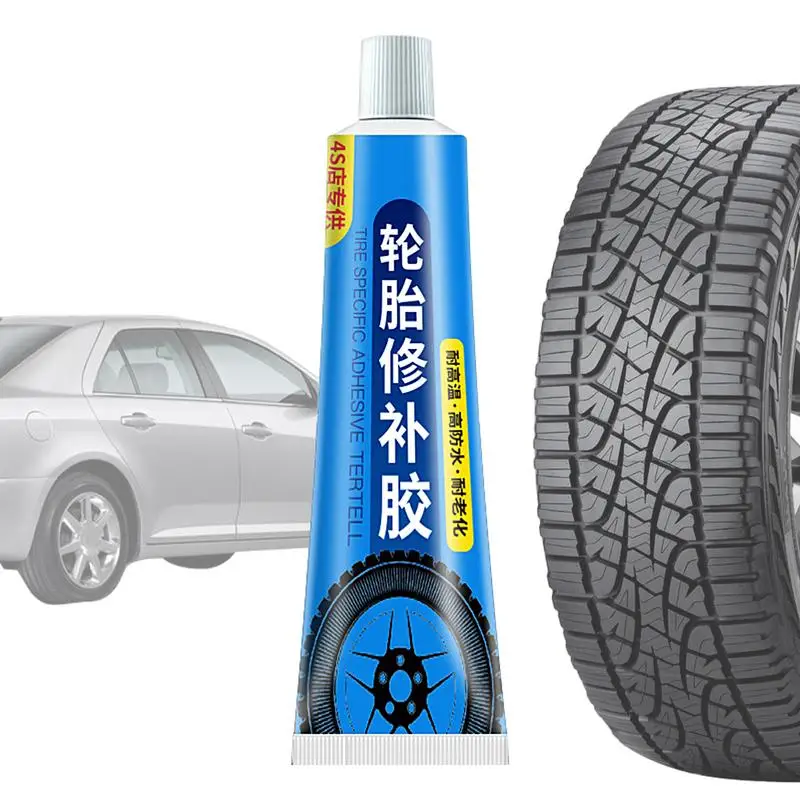 

Seal Tire Glue 30g Multifunctional Sidewall Puncture Tire Repair Kits Crack Repair Instant Adhesive Rubber Bonding Glue