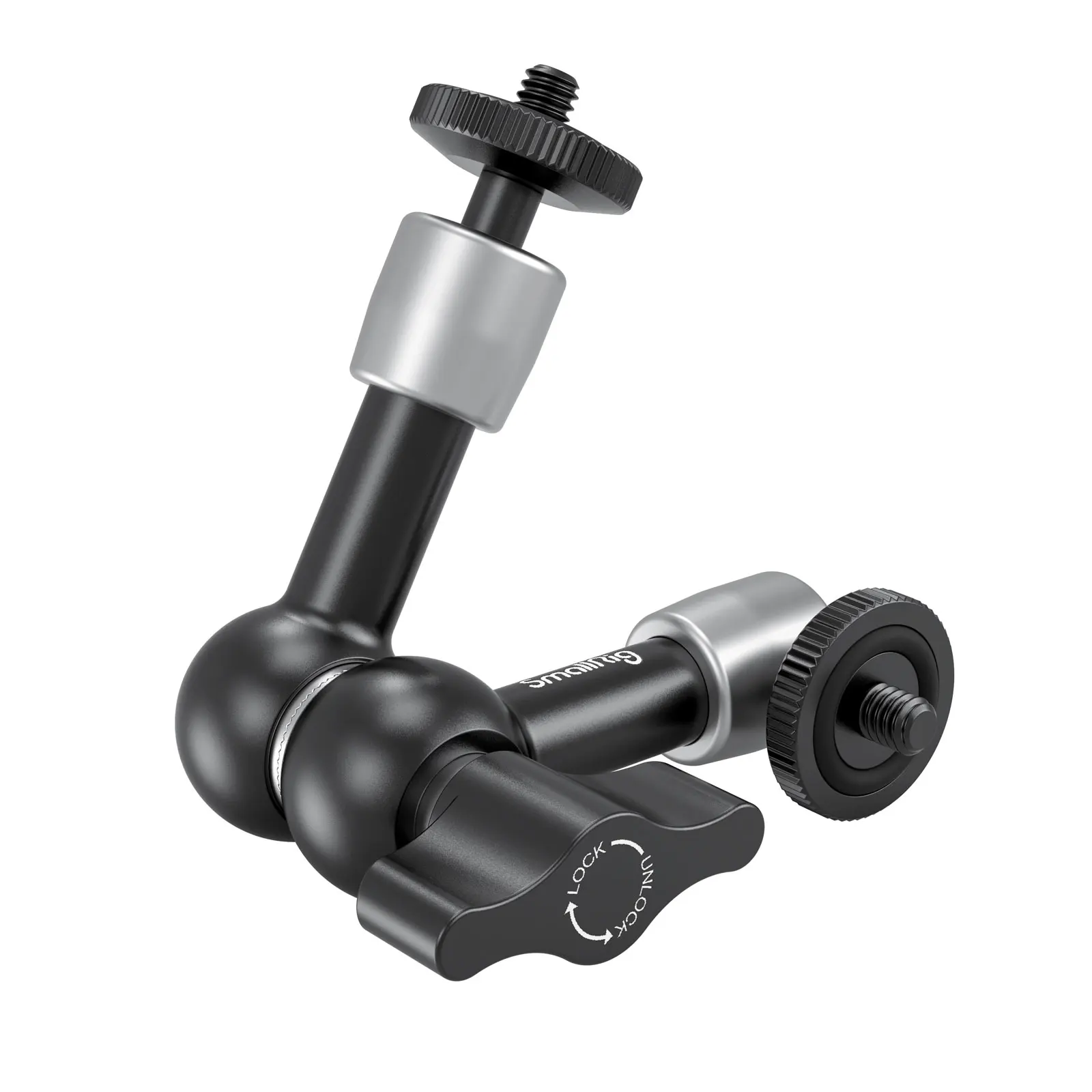 Adjustable Friction Magic Arm with Multi-Threaded Clamp for LCD Monitor and LED Light