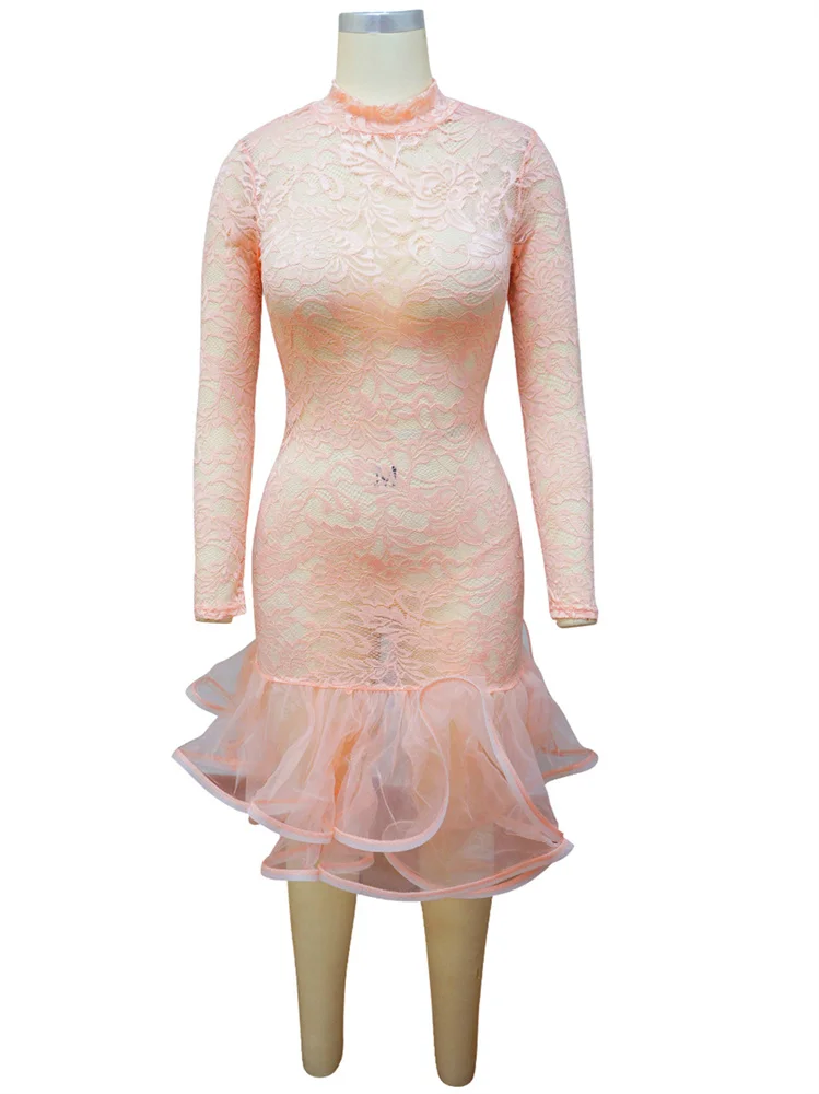 Wmstar Party Dress Women Sexy Hollow Out Bodycon Maxi Long Maxi Dress Hip Wrap Club Outfits New In Spring Wholesale Dropshipping