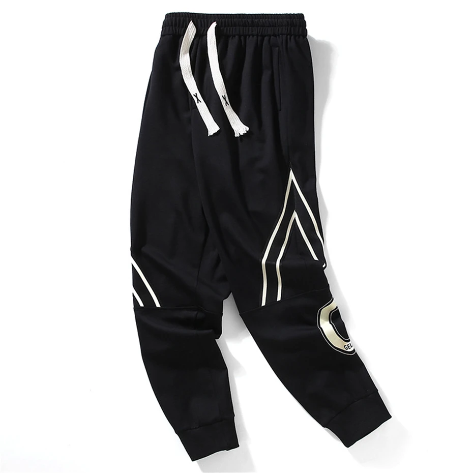Jogger Men Plus Size 10XL Track Pants Fashion Casual Elastic Waist Pants Male Trousers Big Size 10XL 3