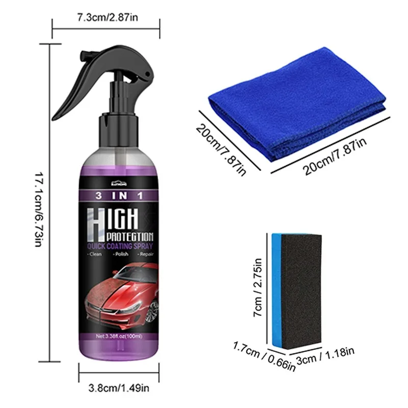 Рисунок 6 - 3 в 1, гидрофобное нано-керамическое