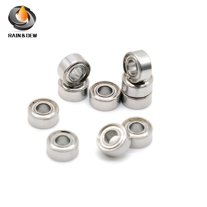 

S684ZZ Stainless Steel Bearing 4*9*4 mm ( 10PCS ) ABEC-7 440C Roller Stainless Steel S684Z S684 Z ZZ Ball Bearings