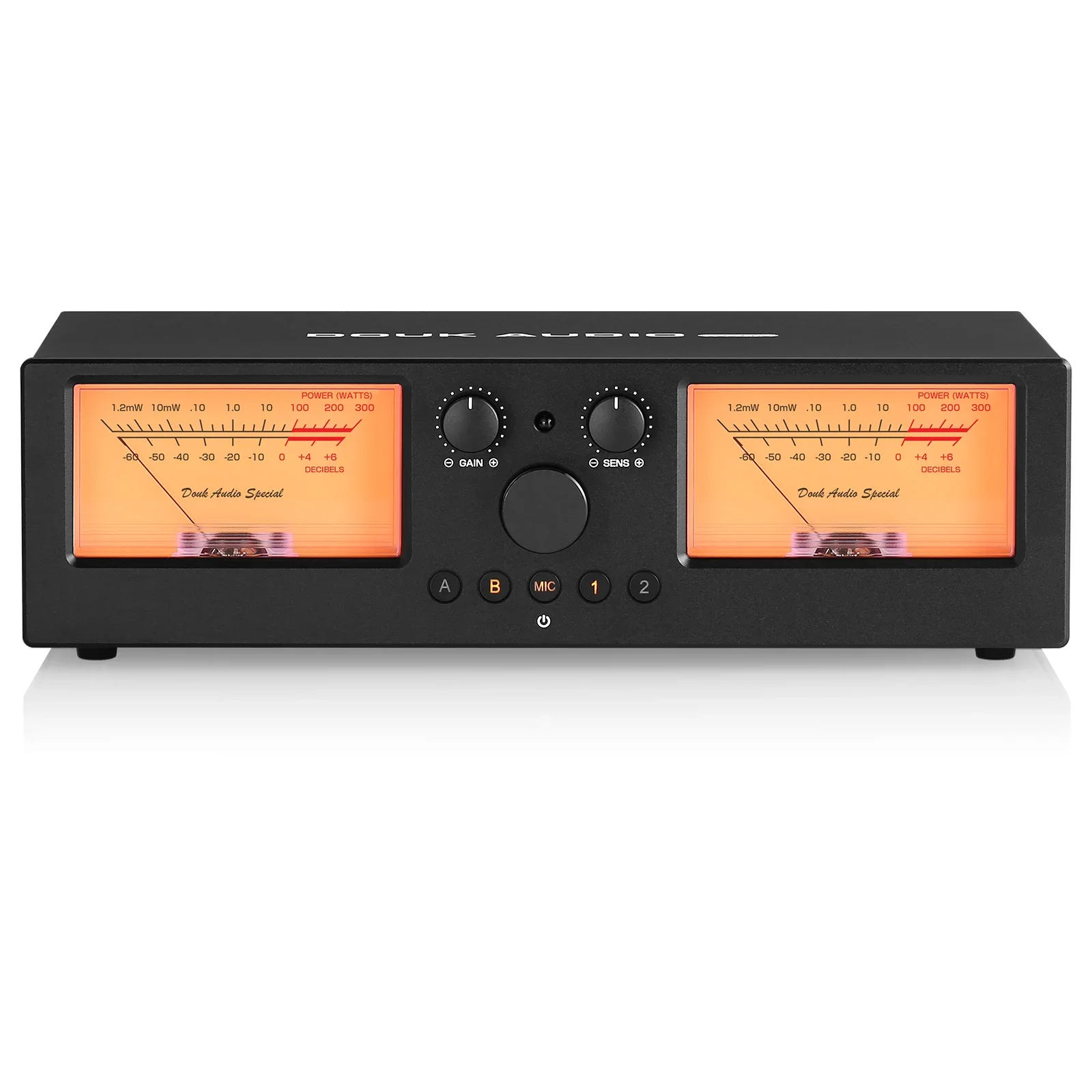 2ゾーンアンプ スピーカーセレクターボックス VUメーター付き オーディオ Amazon | Nobsound 2ゾーンアンプ/スピーカーセレクターボックス