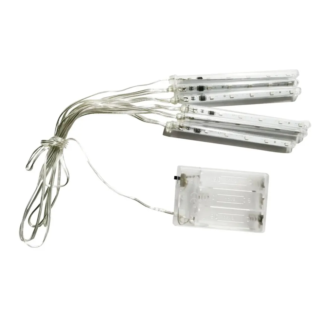 Waterproof LED Meteor Shower Rain Lights Falling String Lights For Outdoor Home Garden Party Wedding Party Decor Tree