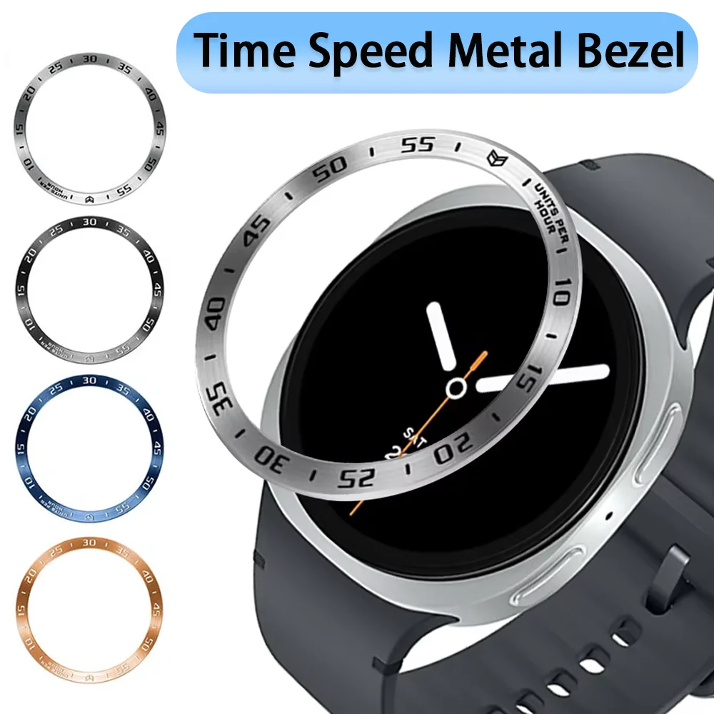 Premium Time Speed Metal Bezel Scale Protective Ring
