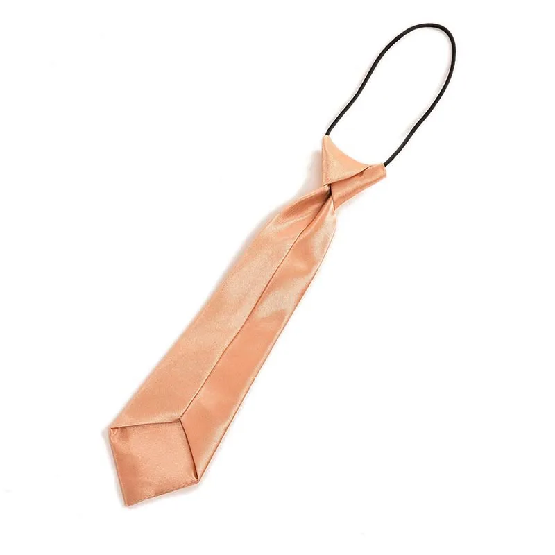 Tie Set 1Pc Boy Classic Solid Color Adjustable Bowtie