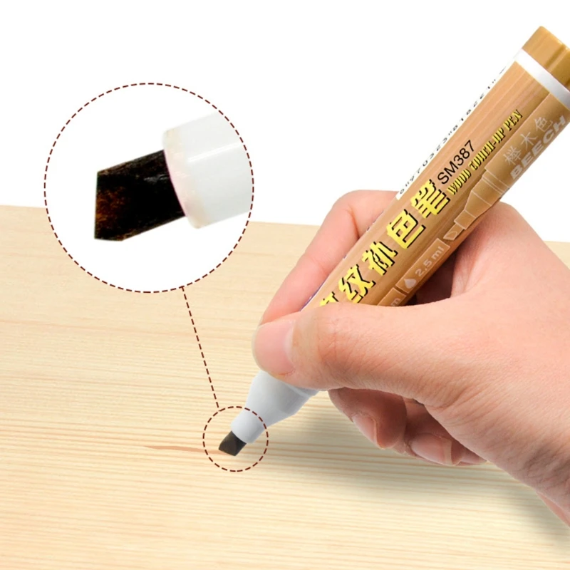 Furniture Markers Touch up, Wood Furniture Repair Tool, Wood Scratch Repair Pen for Stains Scratches Hardwood Floors