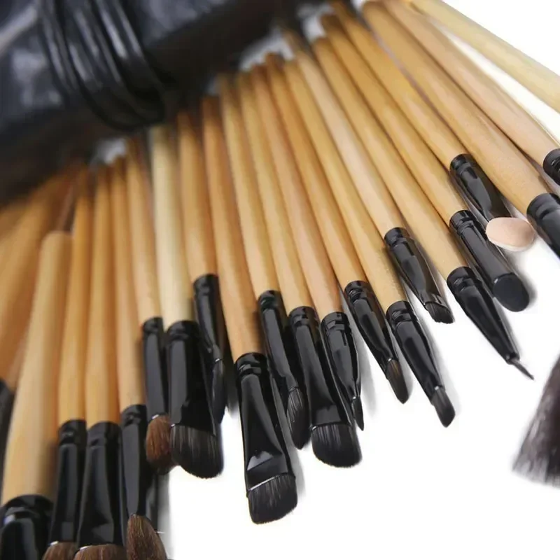Gift Bag Of  24 pcs Makeup Brush Sets Professional Cosmetics Brushes Eyebrow Powder Foundation Shadows Pinceaux Make Up Tools 3