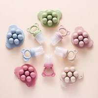 Baby Silicone Toddler Teether Chew Toys Grip Teething Ring Training Toothbrush BPA Free Animal Koala Safe Newborn Baby Product 1