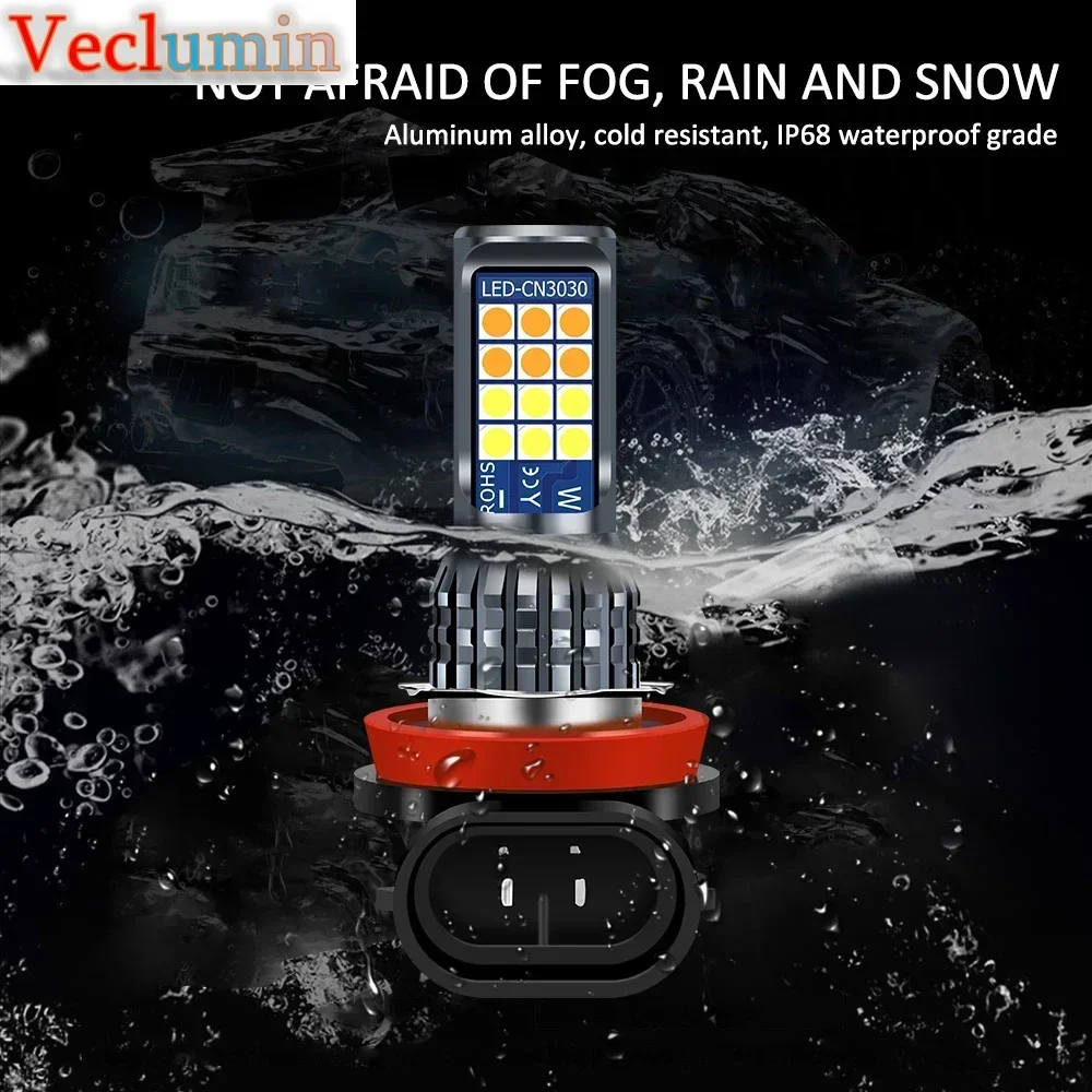 Led Fog Light LED BULBS H8 H11 9005 9006 3030 24SMD H16 H3 H4 H7 880 881 H27 for Fog and Headlight led bulb,led fog light,led light