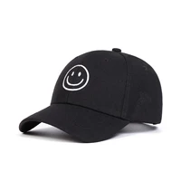 Children Smiling Embroidery Baseball Caps Spring Summer Outdoor Adjustable Casual Hats Boy Girl Travel Sunscreen Hat 2